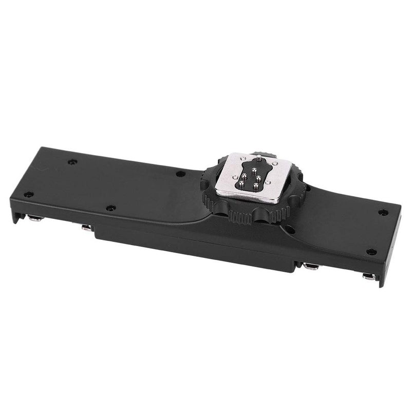 Tangxi Hot Shoe Splitter, Hot Shoe Extension Bar Mount Cold Shoe Extension Bracket Bracket DSLR Camera Camcorder DV (for ) - Image 1